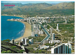 VISTA PANORAMICA / PANORAMIC VIEW.- BENIDORM / ALICANTE.- COMUNIDAD VALENCIANA.- ( ESPAÑA ) - Alicante