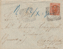 LETTERA 1900 C.20  TIMBRO MONDOVI' CUNEO (KX306 - Marcophilie