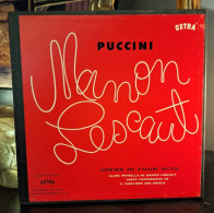 Puccini - Manon Lescaut - Box 3 LP's - Opere