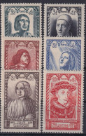 FRANCE 1946 - MNH - YT 765-770 - Unused Stamps