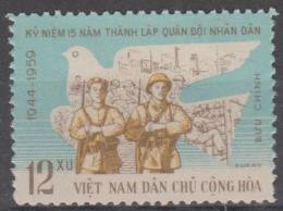 NORTH VIETNAM - Mint No Gum As Issued 1959 People's Army. Scott 109 - Viêt-Nam