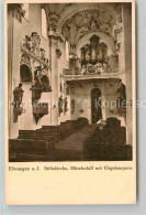 42870766 Ellwangen Jagst Stiftskirche Mittelschiff Orgelempore Ellwangen (Jagst) - Ellwangen