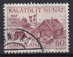 GROENLAND 1970 - Canceled - Mi 76 - Usati