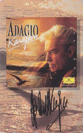 TC JAPON / 110-011 - MUSIQUE - HERBERT VAN KARAJAN - MUSIC Conductor Dirigent AUSTRIA Rel. Bird JAPAN Phonecard - Musique