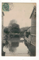 ESSONNES - La Passerelle Sur Le Canal De Châteaubourg. - Essonnes