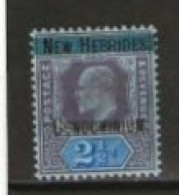 Nouvelles-Hébrides N° YT 8 * - Unused Stamps