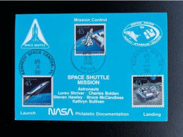 UNITED STATES USA 1990 POSTCARD SPACE SHUTTLE DISCOVERY 24-04-1990 VERENIGDE STATEN AMERICA SPACE - Noord-Amerika