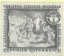 AUSTRIA(1990) "Christ Healing The Sick" By Rembrandt. Black Print. Christus Medicus Congress. Scott No 1507, Yvert No 18 - Proofs & Reprints