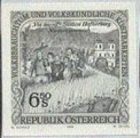 AUSTRIA(1999) Walking Pilgrimage To Mariazell. Black Print. Scott No 1778. - Prove & Ristampe