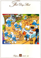 Belgique Belgie COB BL159 FDS 2008 Schtroumpfs Smurfen - 1999-2010