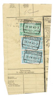 Fragment Bulletin D'expedition TR, Obliterations Centrales Nettes ZAVENTEM 1 - Usati