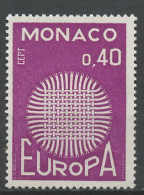 Europa CEPT 1970 Monaco Y&T N°819 - Michel N°977 *** - 40c EUROPA - 1970