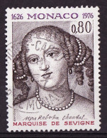 Monaco 1976 Y&T N°1068 - Michel N°1240 (o) - 80c Marquise De Sévigné - Gebraucht