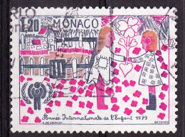 Monaco 1979 Y&T N°1183 - Michel N°1372 (o) - 1,20f Le Don Du Cœur - Used Stamps