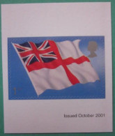 2001 ~ S.G. 2208 ~ FLAGS AND ENSIGNS (THE WHITE ENSIGN) SELF ADHESIVE BOOKLET STAMP. NHM  #00823 - Unused Stamps