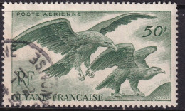 French Guiana 1947 Sc C18 Guyane Yt PA35 Air Post Used - Used Stamps