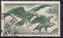 French Guiana 1947 Sc C18 Guyane Yt PA35 Air Post Used - Oblitérés