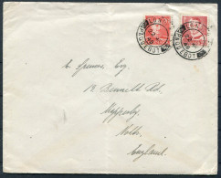 1948 Denmark Cover With London Paquebot - Briefe U. Dokumente