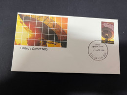 15-12-2023 (2 W 14) Australia  (2 FDC Cover) Halley's Comet 1986 - Astrologie