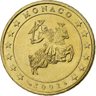 Monaco, 50 Euro Cent, 2002, Paris, SPL, Laiton, KM:172 - Mónaco