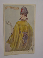 CARTE POSTALE ILLUSTRATEUR  BOMPARD S -LE MANTEAU FEMME - Bompard, S.