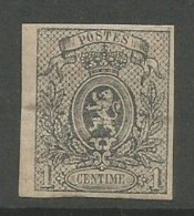 Belgique Belgie Belgium COB 22 MH / * 1866/67 Petit Lion Signé Richter (Point Clair) - 1866-1867 Coat Of Arms