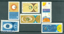 1965 The Year Of Quiet Sun,satellite,magmetic Pole,atmosphere,CUBA,1020,MNH - Amérique Du Sud