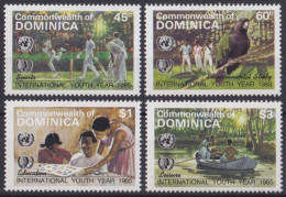 F-EX46725 DOMININCA MNH 1985 YOUTH YEAR BIRD AVES PAJAROS OISEAUX VOGEL - Collections, Lots & Series