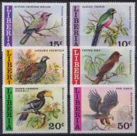 F-EX46735 LIBERIA MNH 1977 BIRD AVES OISEAUX VOGEL PAJAROS FALCON EAGLE RAPTOR.  - Konvolute & Serien