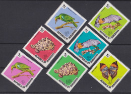 F-EX46736 MALDIVES MNH 1985 TURTLE BAT FLOWER BUTTERFLIES BIRD AVES OISEAUX VOGEL.  - Verzamelingen, Voorwerpen & Reeksen