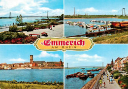 73943084 Emmerich_Rhein Rheinpromenade Hafen Blick Zur Stadt - Emmerich