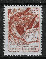 Colombia 1989 MiNr. 1765 Kolumbien  Reptiles Anolis Inderenae 1v MNH**  1.00 € - Colombie