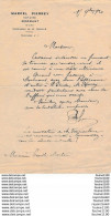 Papier De Marcel Pierrey Notaire à Mormant  ( Recto Verso ) - Manuscrits