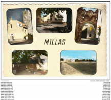 Carte ( Format 15 X 10,5 Cm )  Millas  ( Recto Verso ) - Millas