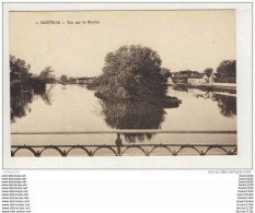 Carte De Monéteau Vue Sur La Rivière  ( Recto Verso ) - Moneteau