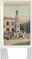 ## PEU COURANTE ## Carte De Vidaubam ( Vidauban ) Monument Aux Morts ( Colorisée )  ( Recto Verso ) - Vidauban