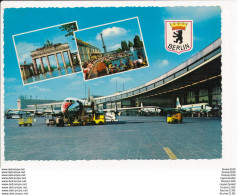 Carte ( Format 15 X 10,5 Cm ) BERLIN Zentralflughafen Tempelhof  ( Aéroport / Avion ) - Tempelhof