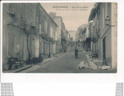 Carte De MONFLANQUIN Rue Sainte Marie ( Recto Verso ) - Monflanquin