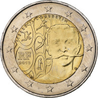 France, 2 Euro, Baron Pierre Coubertin, 2013, Paris, SPL, Bimétallique, KM:2102 - France