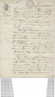 Double Page  Acte Notarié An 1818 Notaire De Léré ( Sancerre Belleville Sur Loire Beaulieu ) - Manuscrits