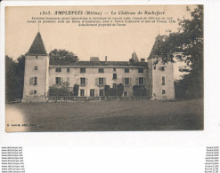 Carte D' AMPLEPUIS Château De Rochefort    ( Recto Verso ) - Amplepuis
