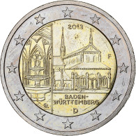 République Fédérale Allemande, 2 Euro, Baden-Wurttenberg, Maulbrunn Cloister - Allemagne