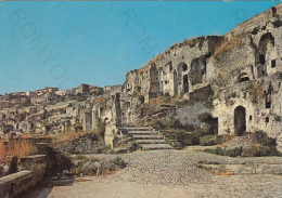 CARTOLINA  MATERA,BASILICATA-SASSO CEVEOSO-PARTICOLARE-STORIA,MEMORIA,CULTURA,RELIGIONE,BELLA ITALIA,NON VIAGGIATA - Matera