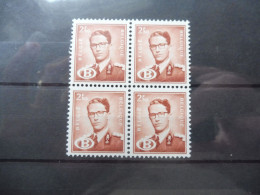 Belgique Belgie Dienstzegels Service Bl Bloc Blok De 4 S S 60 Baudouin Boudewijn Neuf Luxe Mnh ** 1954 - Nuevos