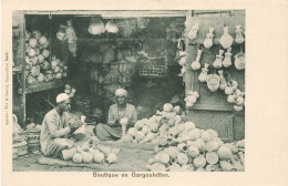 EGYPTE - Boutique De Gargoulettes - Vases - Potiers - Fix & David - Cairo Port Saïd - Carte Postale Ancienne - Personnes