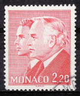 Monaco 1985 Y&T N°1480 - Michel N°1701 (o) - 2,20f Princes Rainier III Et Albert - Usati