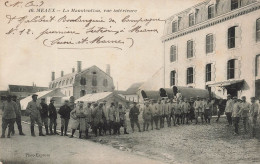 FRANCE - Meaux - La Manutention, Vue Intérieure - Caserne - Phot Express - Animé - Soldats - Carte Postale Ancienne - Meaux