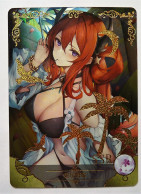 CARTE SEXY GIRL MANGA MINT HOLO PRISM Waifu SSR Surtr - Arknights - Andere & Zonder Classificatie