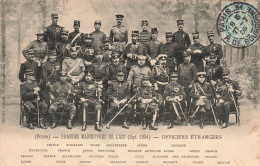 MILITARIA - Manoeuvres - Grandes Manoeuvres De L'Est - Officiers étrangers - Carte Postale Ancienne - Manovre