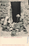 PALESTINE - Fabricant De Chapelets à Bethléhem - Dimitri Tarazi & Fils - Famille Traditionnelle - Carte Postale Ancienne - Palestina